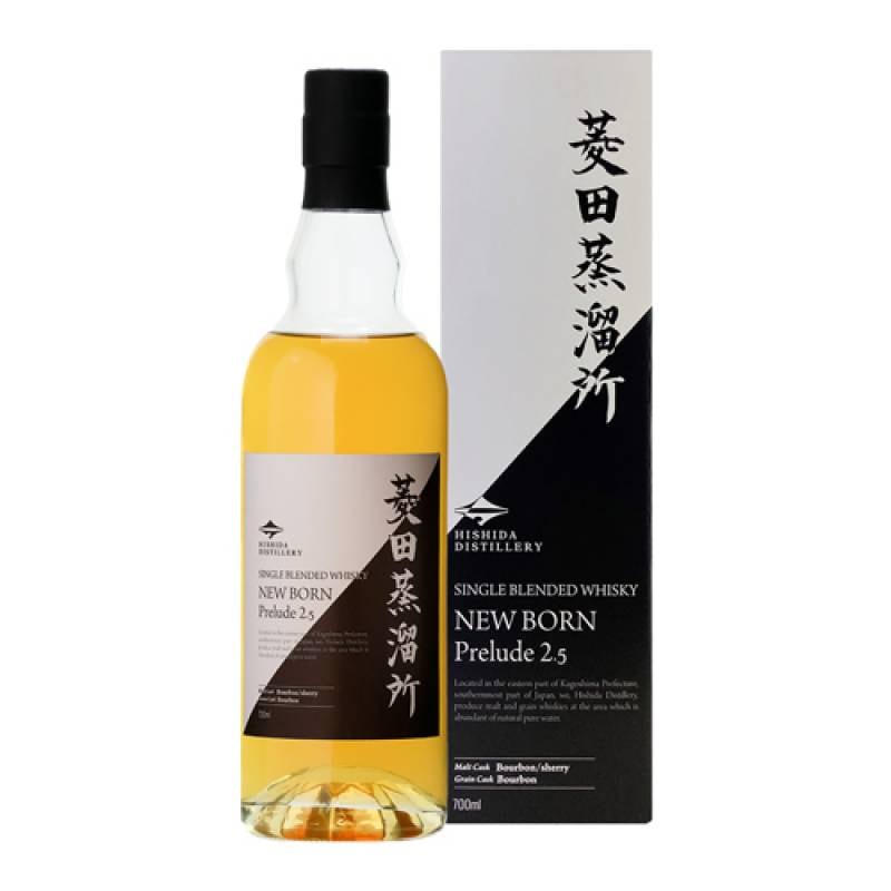菱田蒸溜所 ニューボーン Prelude 2.5 700ml 47度 ニューボーン オフィシャルボトル 天星酒造 鹿児島 ブレンデッド ウイスキー 長S