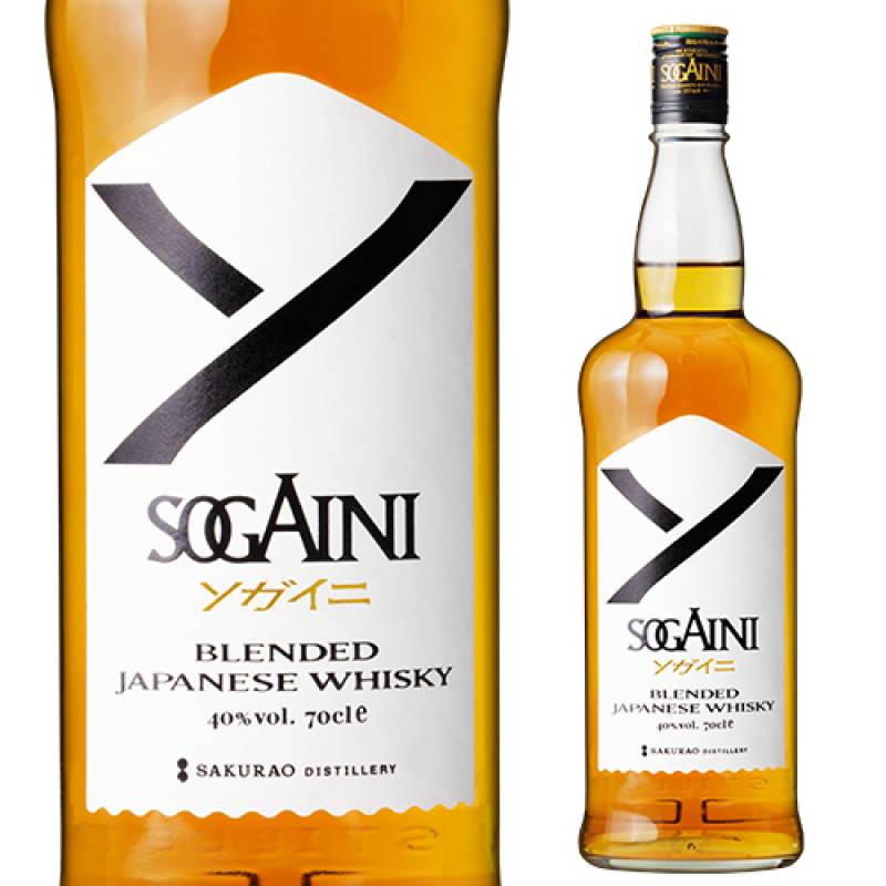 SOGAINI ソガイニ ブレンデッド ジャパニーズ ウイスキー 40度 700ml サクラオブルワリーアンドディスティラリー 桜尾 戸河内 広島 長S