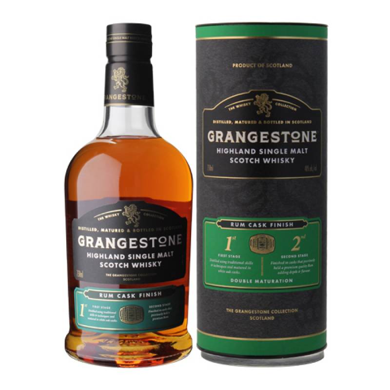 【訳あり】グレンジストンラムカスク 750ml 40度<br>シングルモルト  スコッチ ウイスキー scotch whisky  虎S