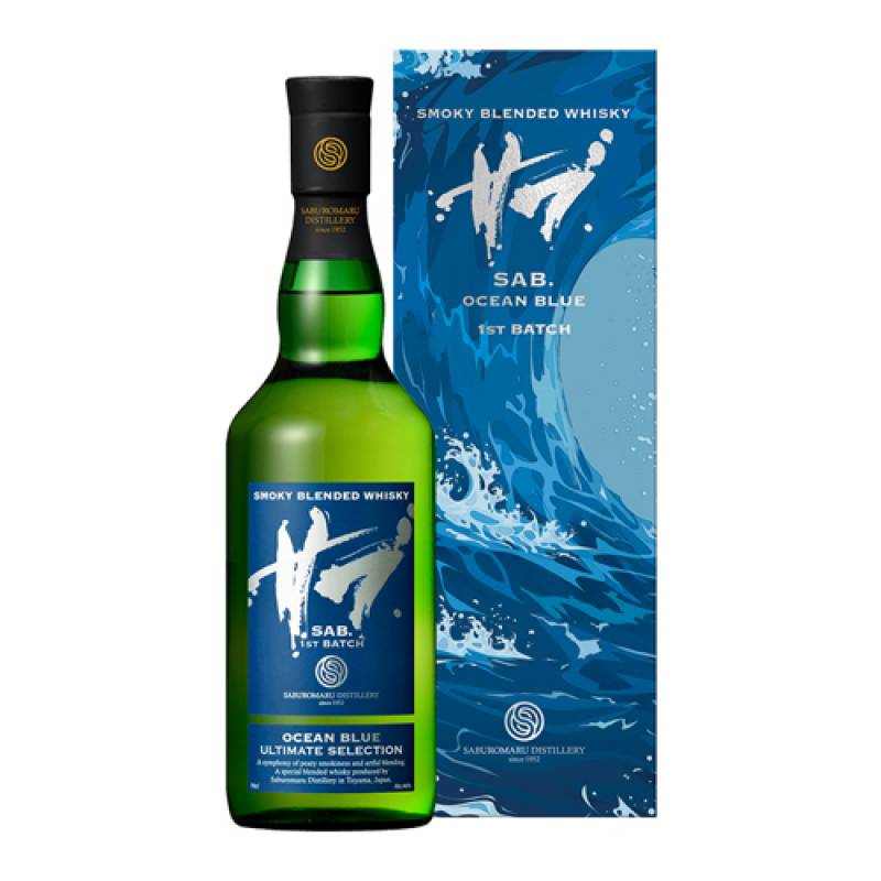 3728 三郎丸 SAB.OCEAN BLUE １ST BATCH 700ml SAB.OCEAN BLUE 1ST BATCH 700ml 46度 サブ オーシャンブルー
