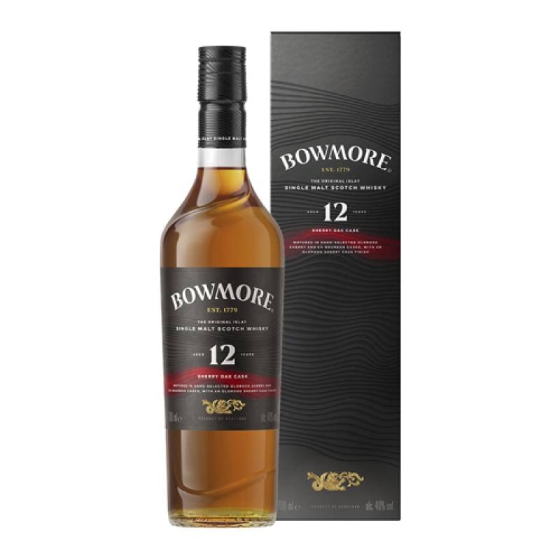 ボウモア シェリー 12年 700ml 40度 正規 日本初上陸 ウイスキー スコッチ シングルモルト アイラ Whisky  箱入 長S 