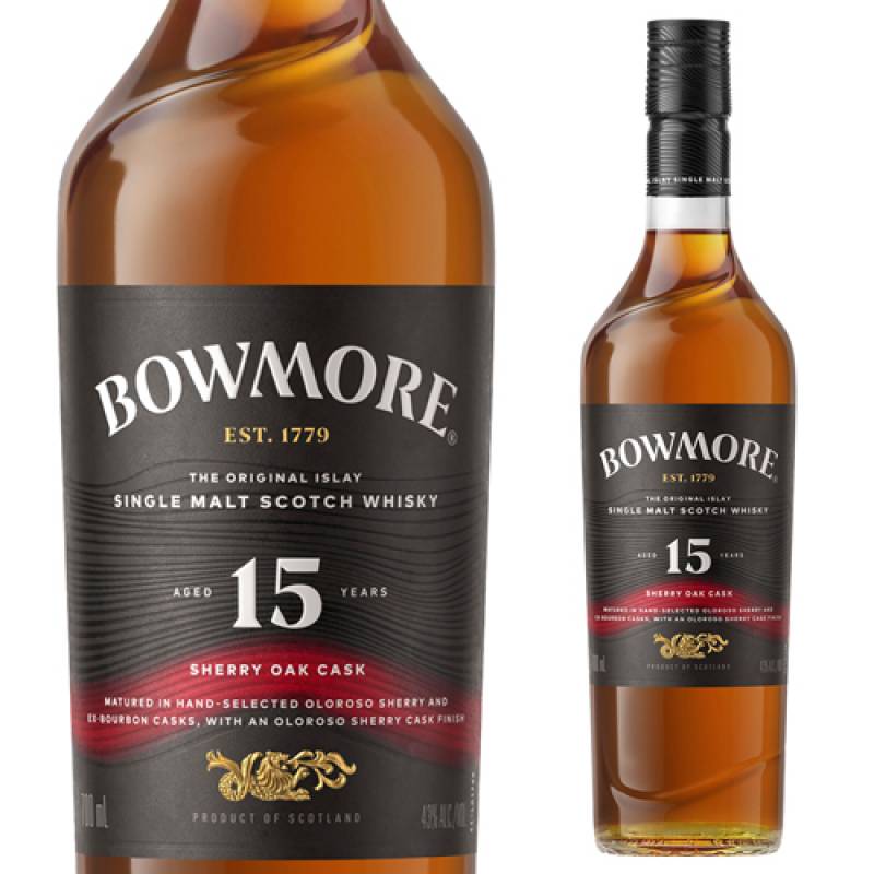 ボウモア シェリー 15年 700ml 43度 正規 日本初上陸 ウイスキー