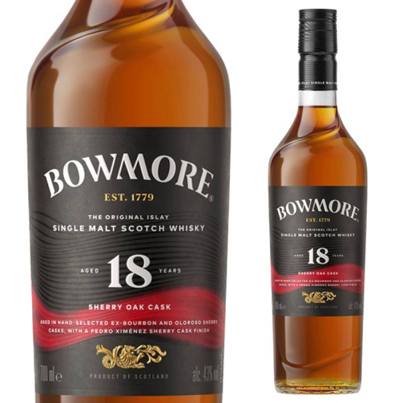ボウモア シェリー 18年 700ml 43度 正規 日本初上陸 ウイスキー