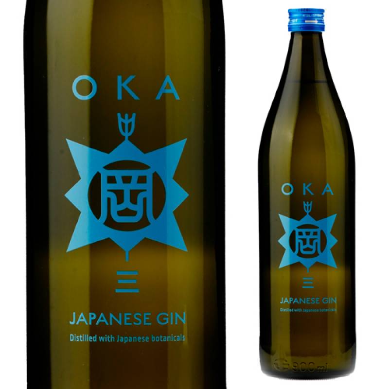 OKA GIN 三 43度 900ml ジン 国産 日本 熊本 堤酒造 gin 長S