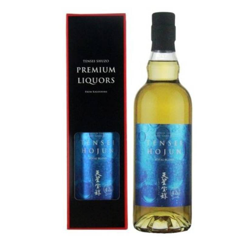 焼酎 芋焼酎 天星宝醇 HOJUN ロイヤルブレンド42度 720ml<br>いも焼酎 鹿児島県 天星酒造 早垂蒸留 バーボン 樽 バニラ ストレート オンザロック