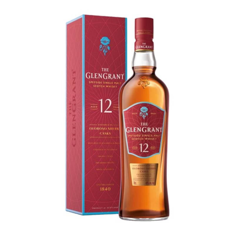 グレングラント 12年 シェリーカスク 飲み比べ セット グラス付き 40度