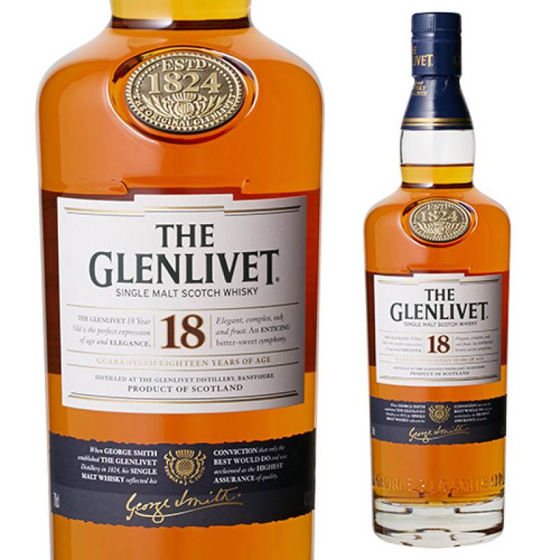未開栓 グレンリベット 18年 旧ボトル ピュアシングルモルト 700ml お一人様1本限り グレンリベット 18年 旧ボトル 700ml 40度 正規