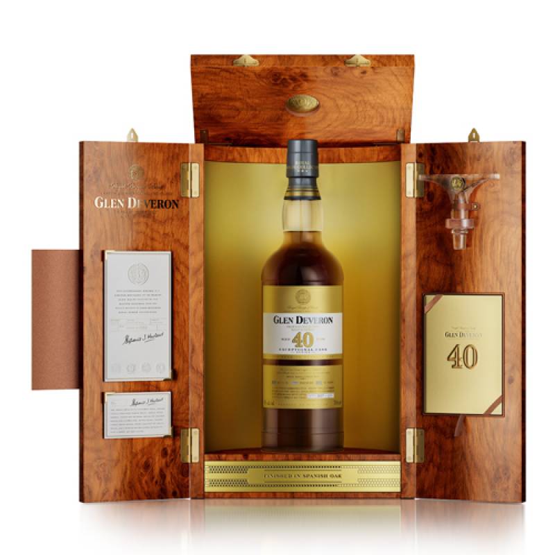 グレン デヴェロン 40年 THE	EXCEPTIONAL CASK SERIES ロイヤルバーグコレクション  700ml 43度 正規 長期熟成 ザ デヴェロン デュヴェロン デュベロン マクダフ ハイランド シングルモルト ウイスキー 虎S 予約 2026/2月上旬以降発送予定<br>※高額品の為、銀行振込のみ