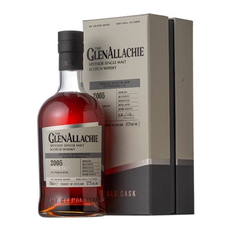 グレンアラヒー 2005 PXシェリーパンチョン 18年 700ml 57.2度 日本限定 シングルカスク スコットランド スペイサイド シングルモルト 長S