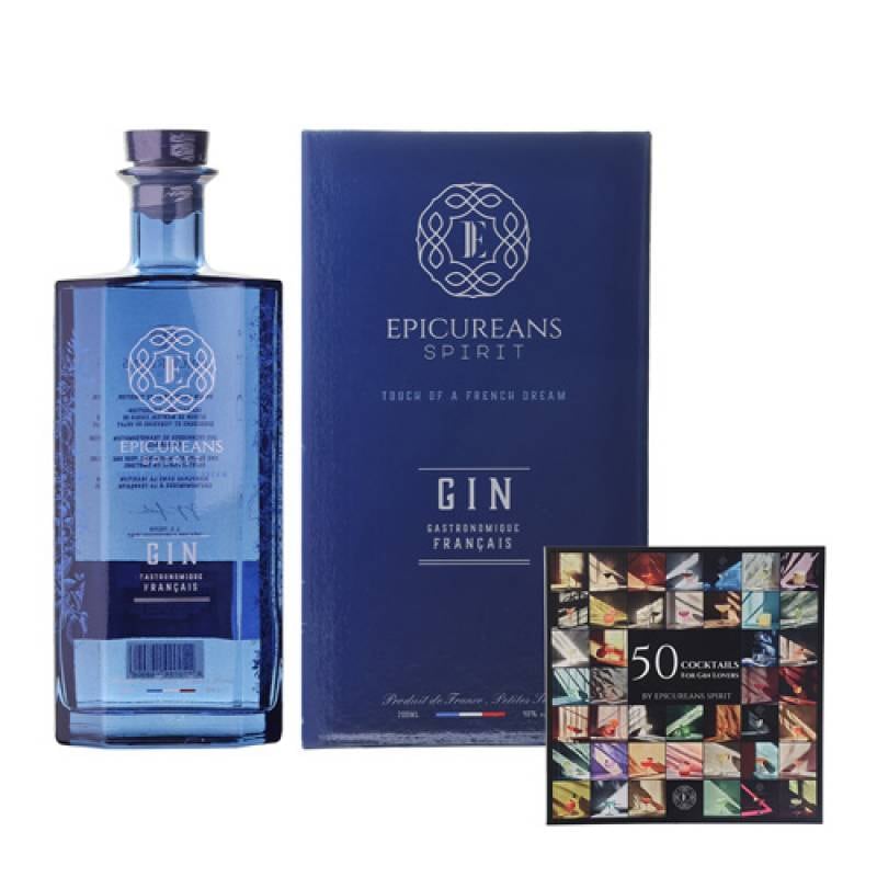 エピキュリアンズ ジン 40度 700ml 正規品 フランス gin GIN モストベルデ ギフト 誕生日 プレゼント ラグジュアリー カクテル バー 虎S