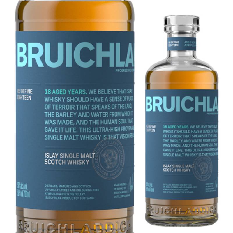 ブルックラディ 18年 50度 700ml<br>スコッチ アイラ シングルモルト ブルックラディ ブルイックラディ ウイスキー 虎S