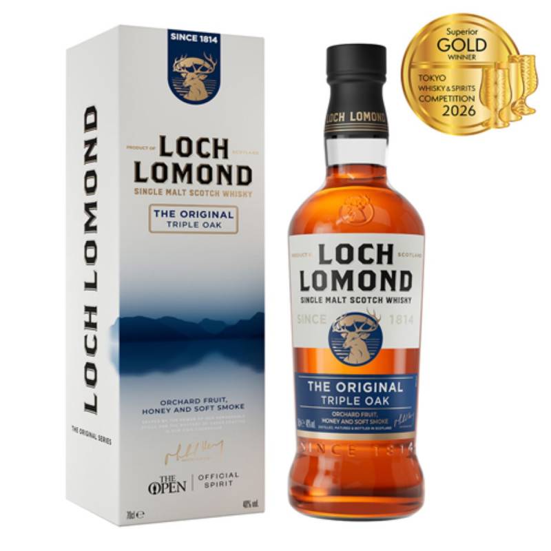 ロッホローモンド オリジナル トリプルオーク 40度 700ml スコッチ ハイランド シングルモルト ウイスキー 長S