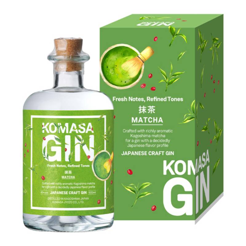 KOMASA GIN 抹茶 45度 500ml ジン コマサジン スピリッツ コマサ
