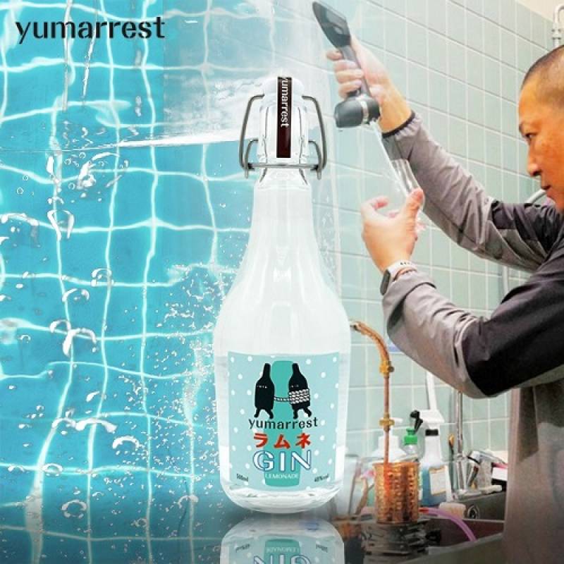 ヤマレスト ラムネGIN 48度 500ml yumarrest Motoki蒸研株式会社 京都