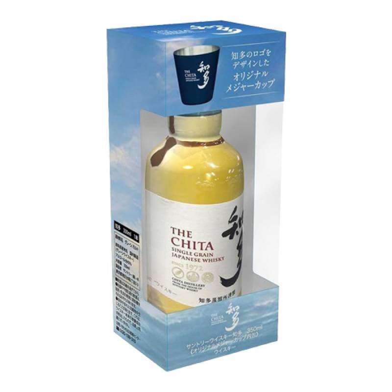 サントリー 知多 ハーフボトル メジャーカップ(55ml)付き 350ml 43度