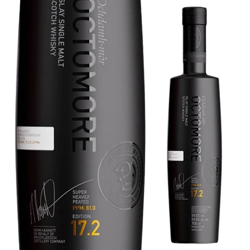 オクトモア 17.2 ヨーロピアンカスク 59.5度 700ml スコッチ アイラ