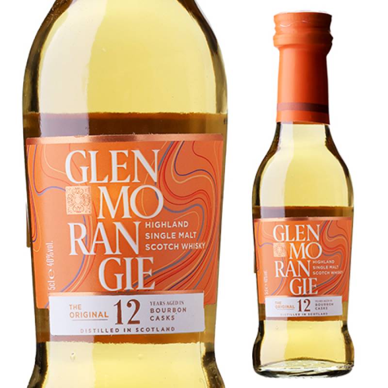 グレンモーレンジィ オリジナル 12年 40度 50ml ミニチュアボトル スコッチ ウイスキー ハイランド シングルモルト  glenmorangie scotch whisky 長S