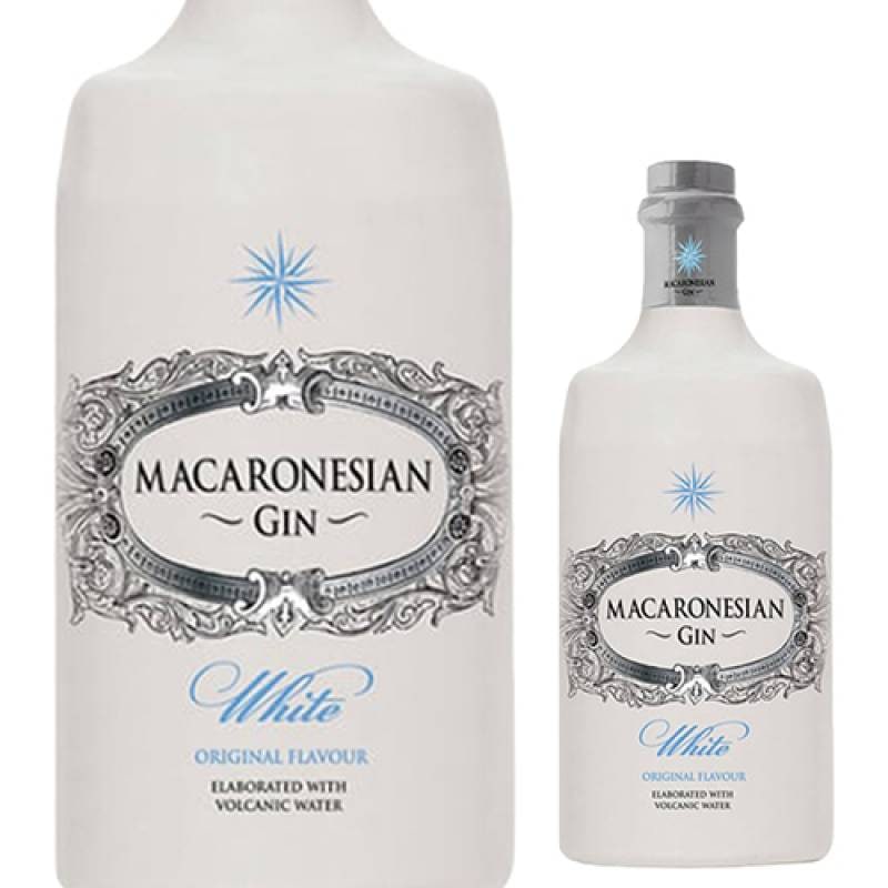 マカロネシアン ホワイト ジン 43度 750ml 正規品 スペイン クラフトジン GIN gin カクテル ジントニック 虎S