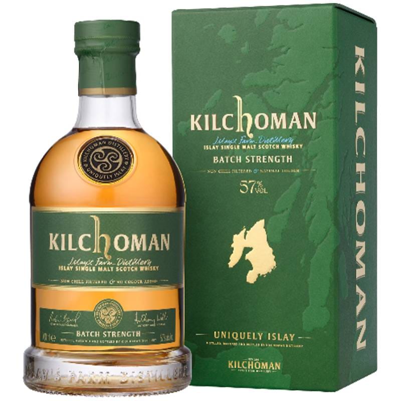 キルホーマン バッチストレングス 57度 700ml<br>ウイスキー シングルモルト アイラ kilchoman whisky 長S
