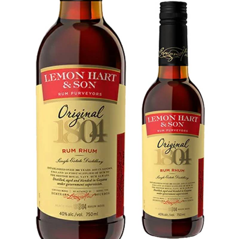 LEMON HART レモンハート　デメララ　ラム 750ml 40% 楽天市場】ラム レモンハート オリジナル 1804 750ml (73771