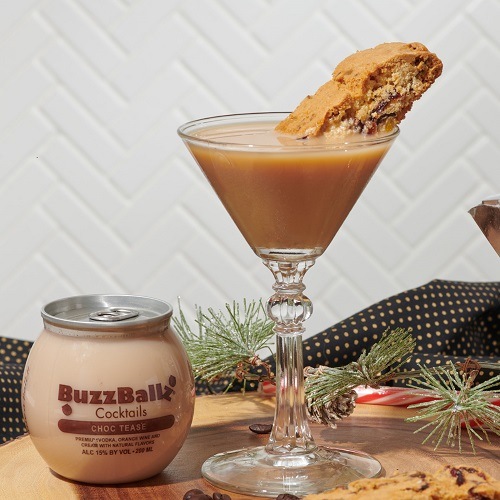 送料無料 バズボールズ 4本セット 200ml 15度 × 4本 新感覚カクテル RTD BuzzBallz 冷やしてそのまま カクテル リキュール パーティー 飲み会 SNS映え 長S