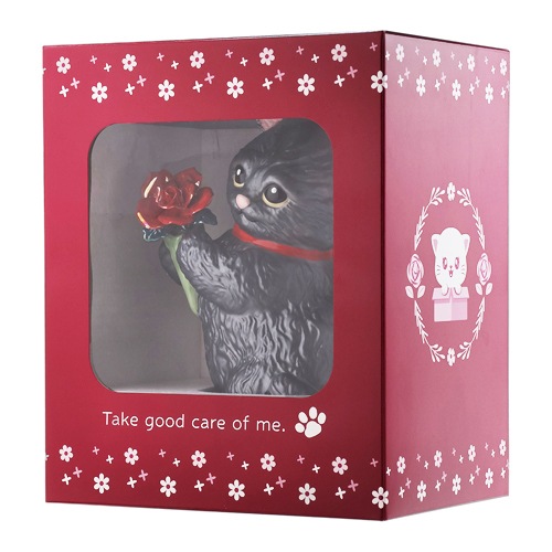 送料無料 正規品 梅酒 箱付き マンチカン ウィズブーケ ブラックスモーク 300ml 13度<br>陶器ボトル デキャンタ ポアラー付き バラ マンチカン 猫 ブラックスモーク BLACKSMOKE PLUM BAR ナイト クラブ ギフト プレゼント SNS インスタ映え 虎S