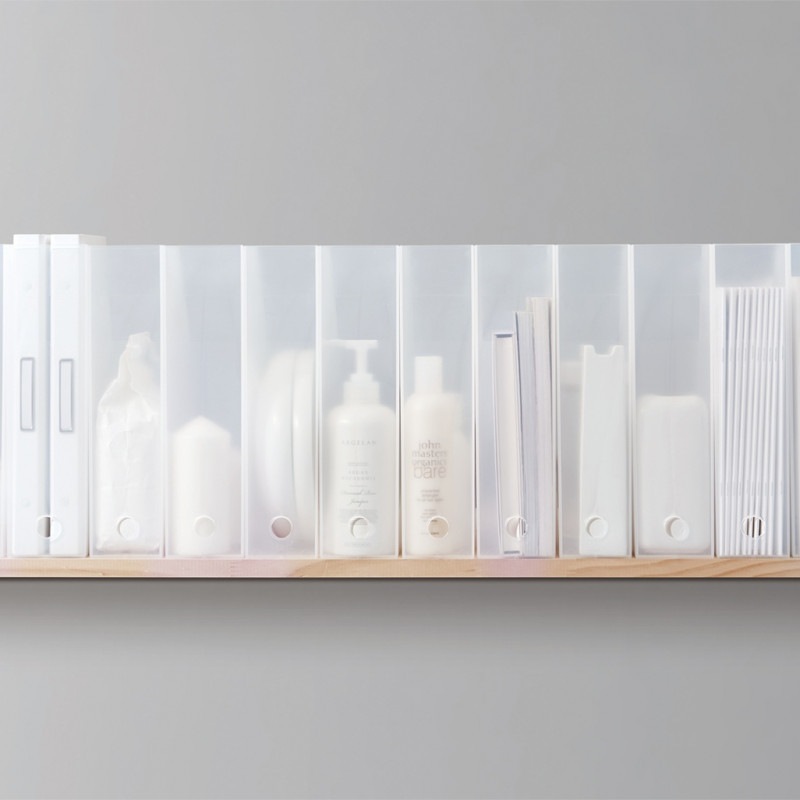 �饤�����å� A4�ե�����ܥå��� 2���� �ۥ磻�ȡ�like-it MX-19