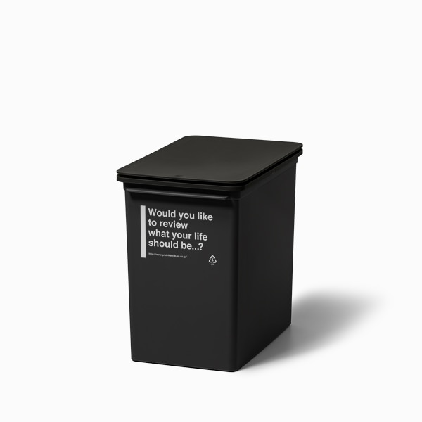 ライクイット カフェスタイル プッシュダスト（浅） ブラック like-it