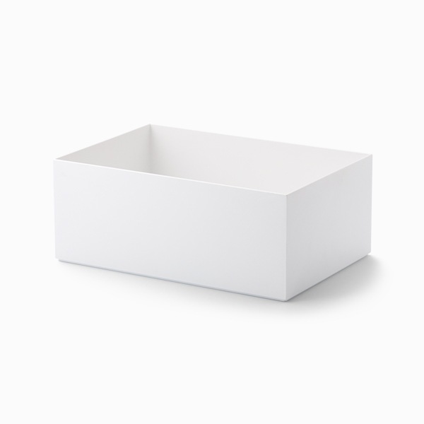 ライクイット タイディアップボックス D3725（ボックス深型）ホワイト