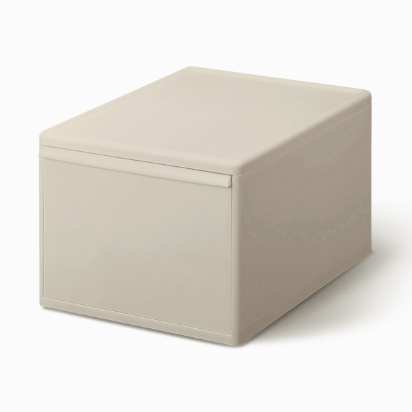 組み合わせて使える収納ケース ワイドL ベージュ MOS-06L | | 収納