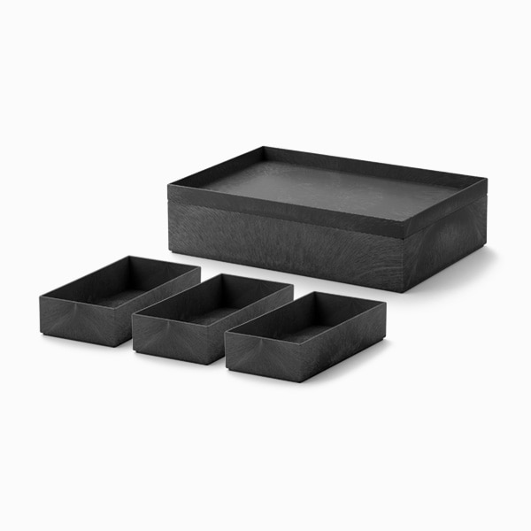 ★新品★ライクイット Tidy-up Box 深型・浅型セット Amazon｜ライクイット (like-it) 小物をスッキリひとまとめに