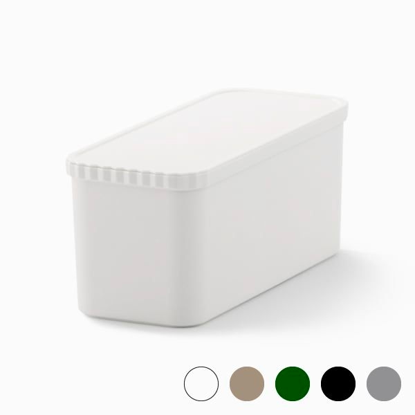 ライクイット コンテナーワイド（フタ） ホワイト like-it JTR-03