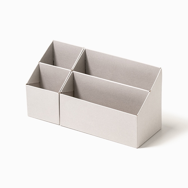 グレー収納ボックス 10個セット グレー収納ボックス 10個セット 10個セット インナーボックス カラー