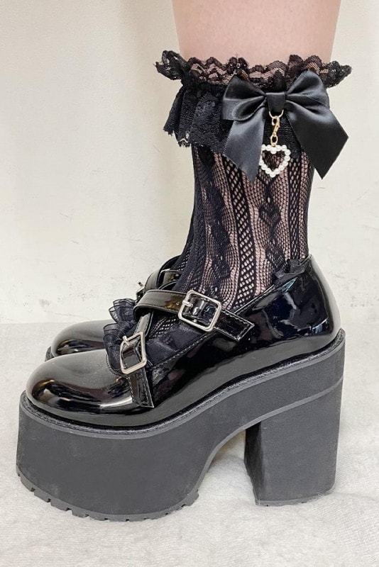 ��Princess Melody�ۥѡ���ϡ��ȥ���դ��ϡ��ȥ졼�����å��� - �֥�å� size-F