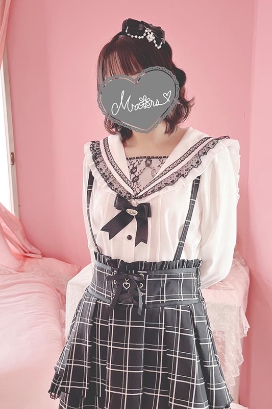 希少レア MARS マーズ ビッグリボンスカートスカパン チェック 平成