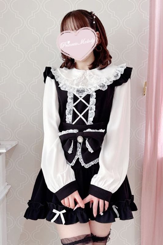 ��Princess Melody�ۥ졼�����åץ衼���ե��֥饦�� - �֥�å� size-F