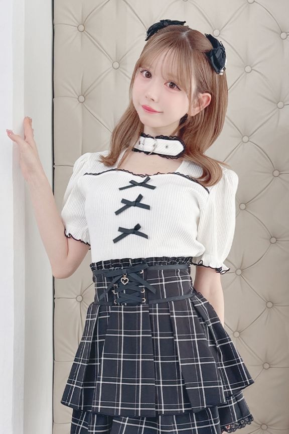 MA＊RS　コスメ柄　トップス　ホルターネック　マーズ　姫ギャルレア☆ マーズ TOPS|地雷系・量産型のファッション通販サイトMARS（マーズ
