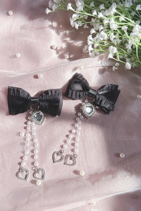 ★MA＊RS★ブラック×ピンク★裾リボンレース付きワンピ★マーズ★MARS★新品 ☆MA＊RS☆ブラック×ピンク☆裾リボンレース付きワンピ☆マーズ