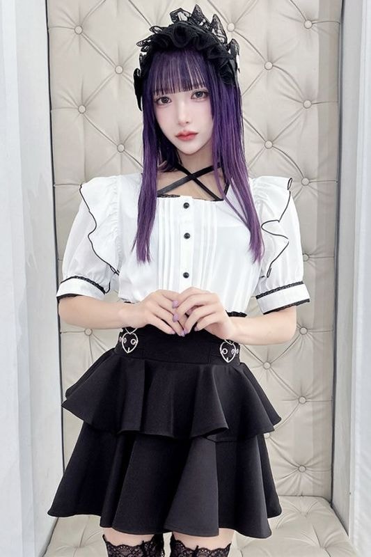��MA*RS�ۥ��ƥ��ܥ��դ��ե��֥饦�� - WHT/�֥�å� size-F