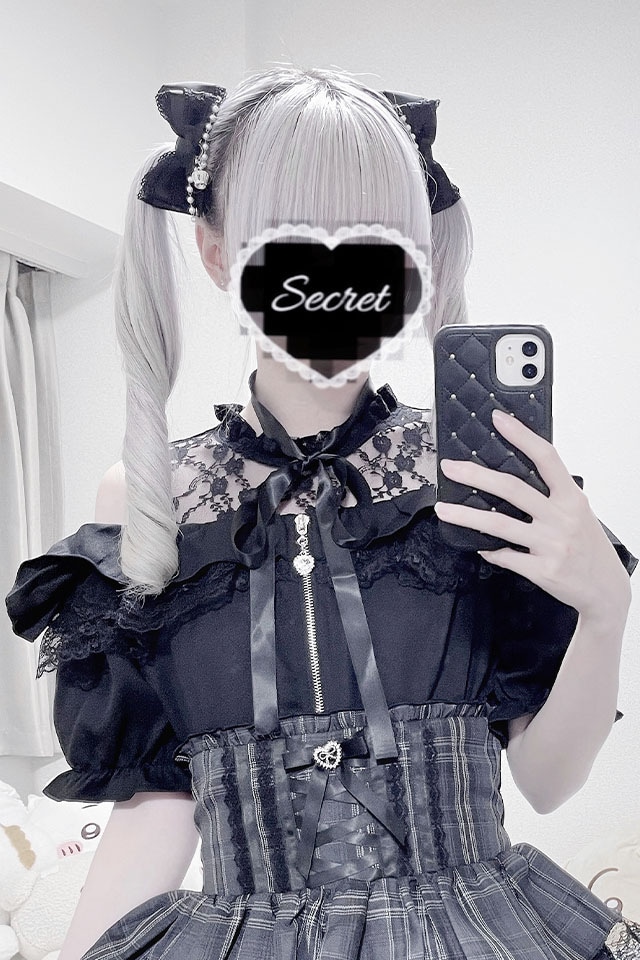 フリル　ブラック　ブラウス　M MA*RS】肩開きフリルスライダーブラウス - BLK/BLK size-F
