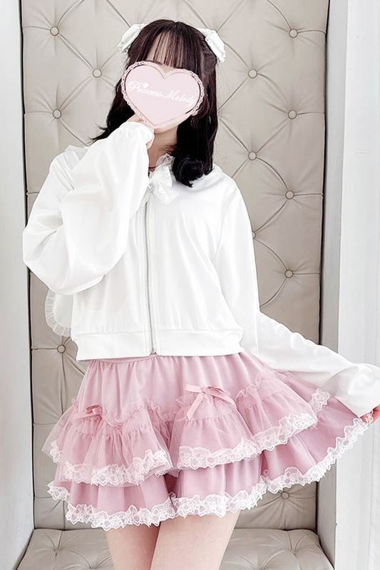 ピンク チュール ロングスカート Princess MelodyプリメロMARS スカート|地雷系・量産型のファッション通販サイトMARS(マーズ