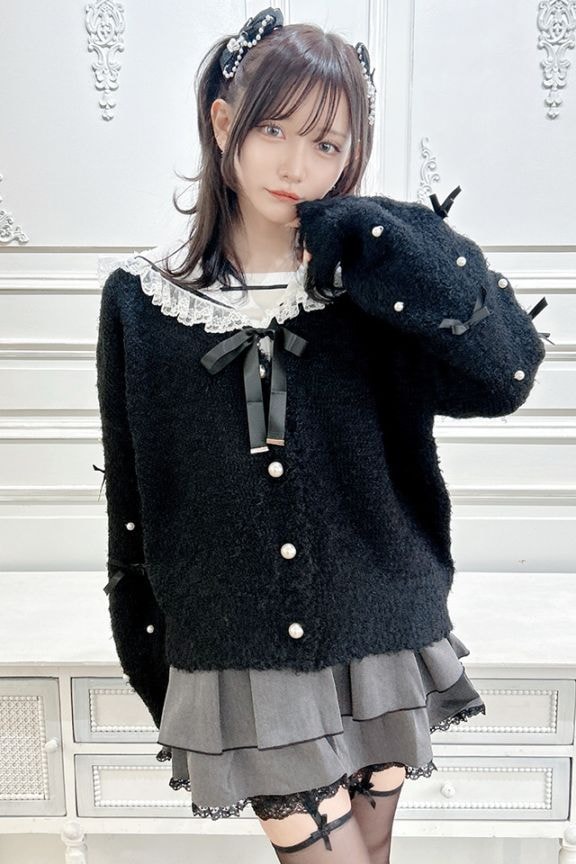 さち♡M'S GRACY♡袖リボン♡ボレロ♡カーディガン♡ブラック さち♡M'S GRACY♡袖リボン♡ボレロ♡カーディガン♡ブラック さち♡M'S