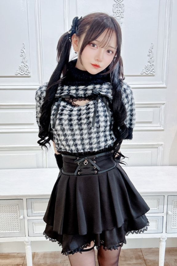 ma✽rs マーズ ブラック レースフレアスカート♡激レア♡美品♡ 地雷系・量産型のファッション通販サイトMARS（マーズ