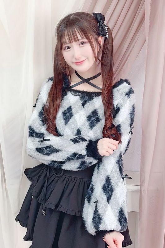 地雷 マーズ リボン フリル ブラウス マジョレッティ チェック セットアップ 地雷 マーズ リボン フリル ブラウス マジョレッティ チェック