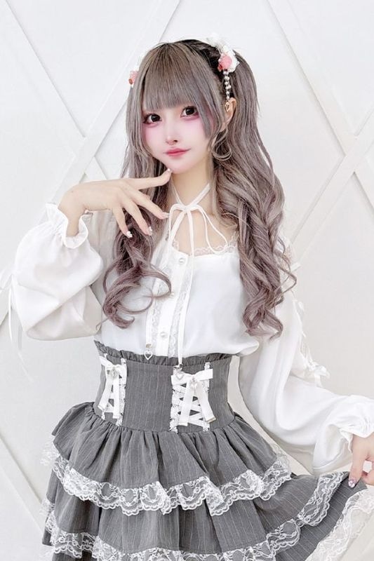 ��MA*RS�۸��졼���졼�����åץ�ܥ�֥饦�� - �ۥ磻�� size-F