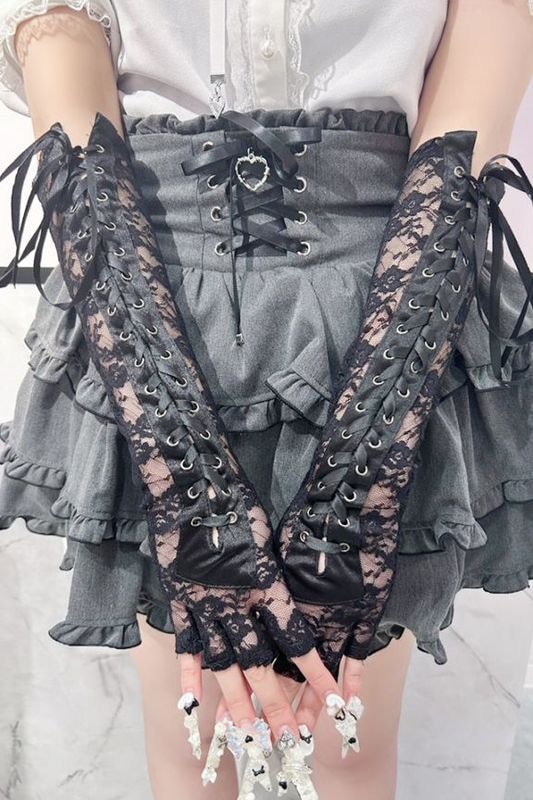 ��Princess Melody�ۥ졼�����åץ졼�����󥰥������� - �֥�å� size-F