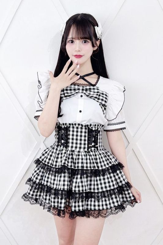 MA✽RS マーズ MA*RS mars ma*rs メイド風ストライプシャツ♡ 地雷系・量産型のファッション通販サイトMARS（マーズ