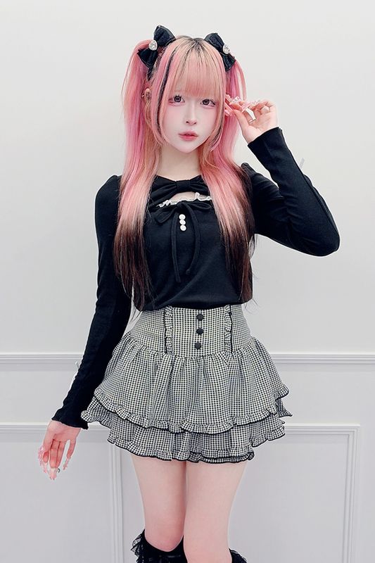 レア！MA*RS♡ロゴキルティングミラー♡ブラック 黒 MA*RS ALL ITEM|地雷系・量産型のファッション通販サイトMARS（マーズ