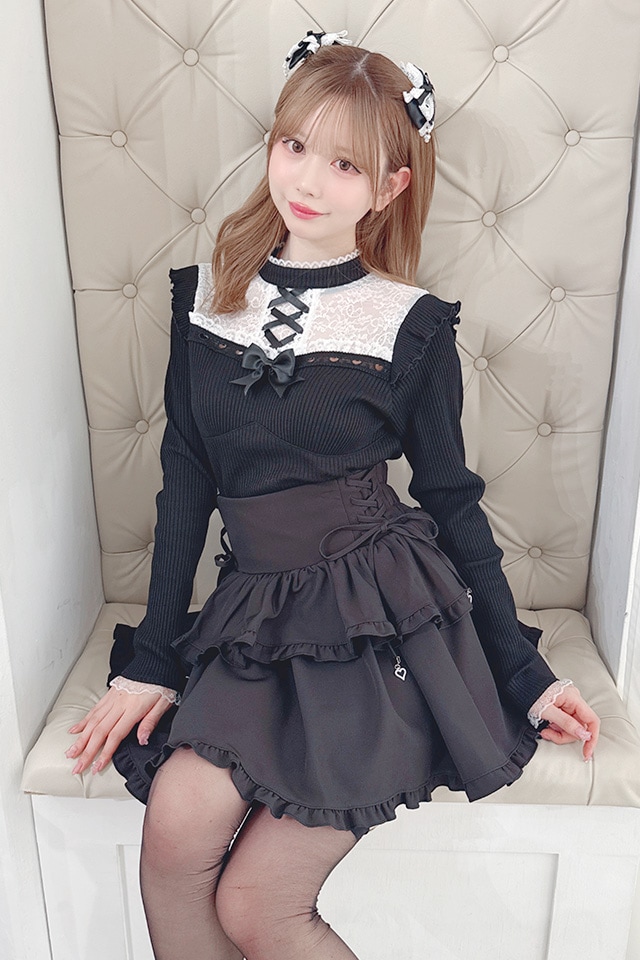 ��MA*RS�ۥϡ��ȥ졼���ߥ졼�����åץƥ쥳�ȥåץ� - BLK/�ۥ磻�� size-F