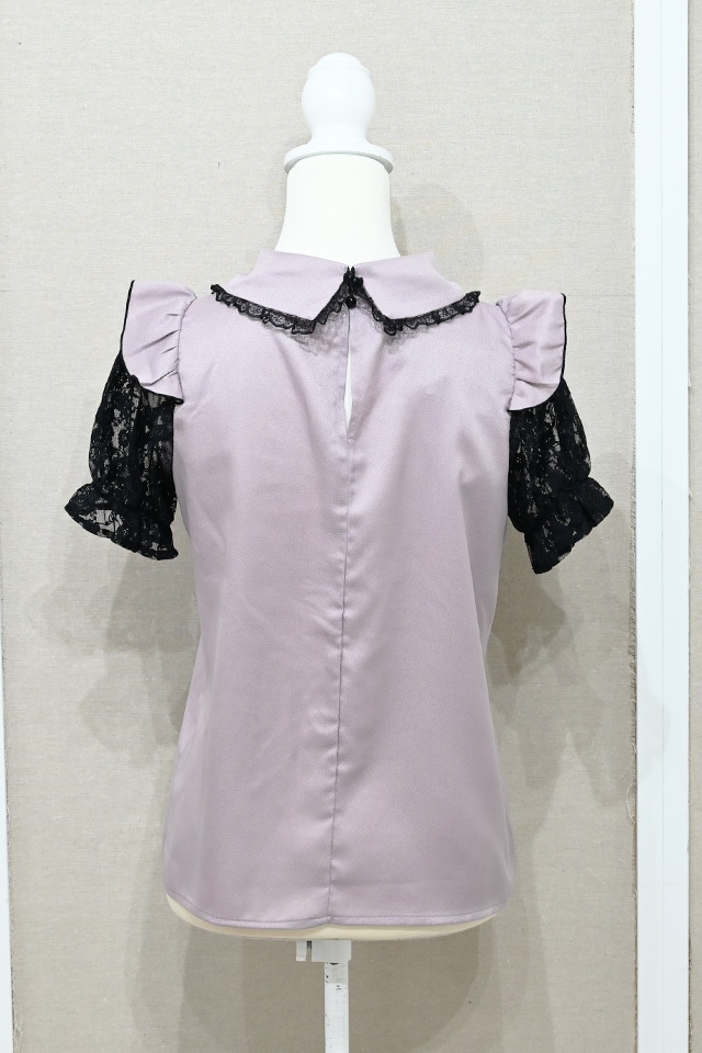 MARS❤️ピンクフリル付きトップス❤️ MA*RS】ハートボタンワッフルトップス - ホワイト size-F | 地雷